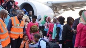 UK deports Ghanaian women and their children on a 'mass charter flight'