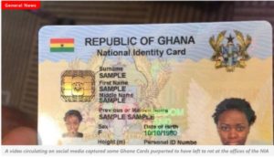 Ghana Cards captured on video purportedly ‘left to rot’ were not issued under Akufo-Addo – NIA