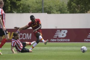 VIDEO: Felix Afena-Gyan scores for AS Roma in friendly win over Sunderland