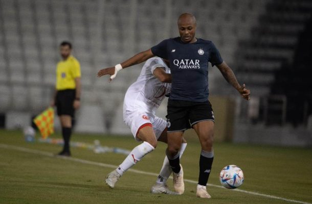 Andre Ayew scores for Al Sadd in friendly win over Al- Arabi