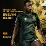 Evelyn Badu wins CAF Women's Young Player of the Year award