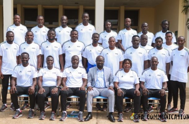 GFA President attends FIFA Specialized Goalkeepers Coaches’ course