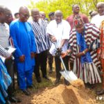 Bawumia cuts sod for first inland marine port in Northern Ghana