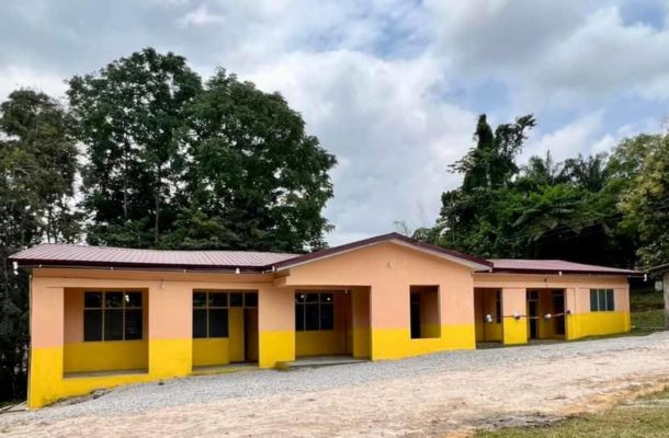 GNPC Foundation unveils new 3-Unit school project for Teberebie MA Basic School