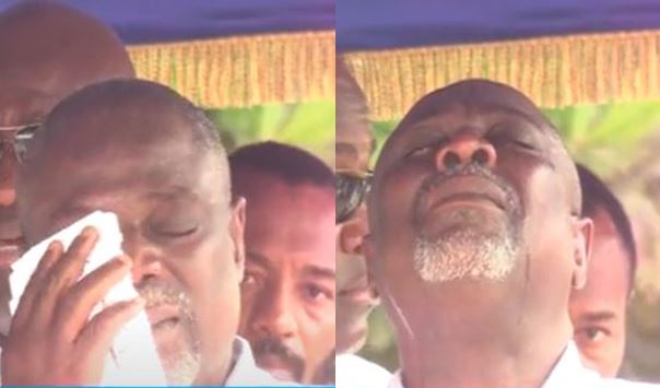 Koku Anyidoho weeps at Atta Mills’ 10th anniversary celebration (Video)