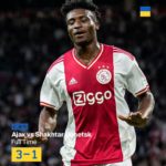 VIDEO: Kudus Mohammed scores again for Ajax in win over Shakhtar Donetsk
