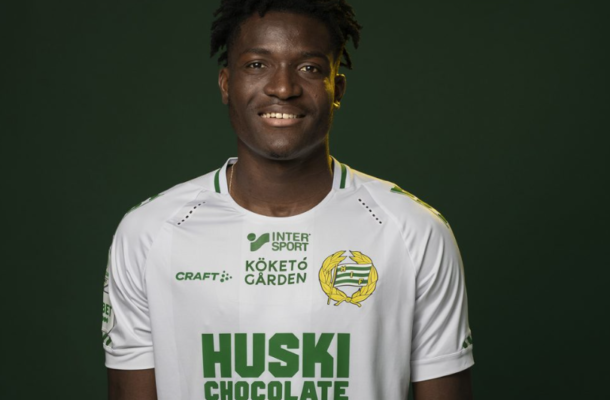 OFFICIAL: Ghanaian player Nathaniel Adjei joins Swedish side Hammarby ...