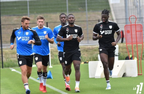Nicholas Opoku returns for pre-season training with Amiens