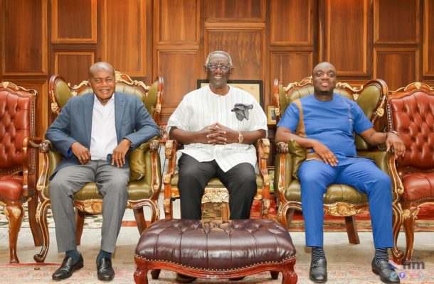 NPP’s new national executives pay courtesy call on Kufuor