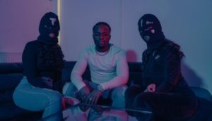 Austria’s rapper of Ghanaian descent ‘TBKofficixl’ seen wearing Black Stars jersey in a music video