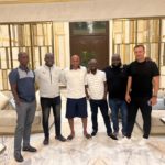 Black Stars captain Andre Ayew hosts Ghana delegation at his residence in Doha