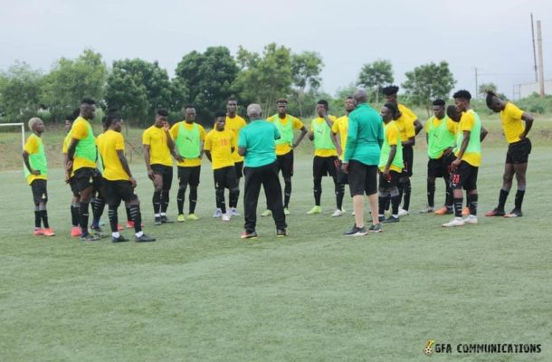 Black Galaxies in Cape Coast with 25 man squad ahead of CHAN qualifiers