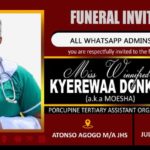 Funeral date set for Porcupine Tertiary's Winifred Kyerewaa Moesha