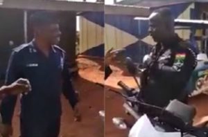 VIDEO: Drama as junior police officer engages senior colleague in heated exchange