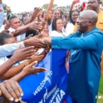 Dr. Bawumia mobbed during commissioning of a number of projects in the Ashanti Region