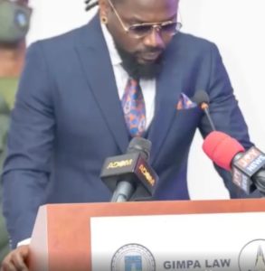 VIDEO: Samini sworn in as GIMPA SRC President
