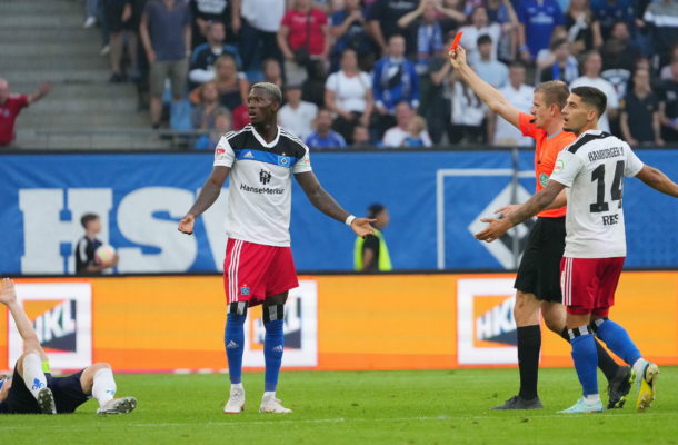 Hamburg's Aaron Opoku banned five matches for assault