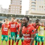 Oostende manager Yves Vanderhaeghe hails brace hero David Atanga