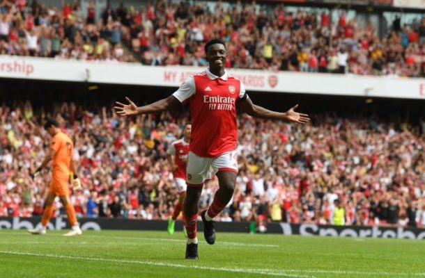 VIDEO: Ghana target Eddie Nketiah scores for Arsenal in big win against Sevilla