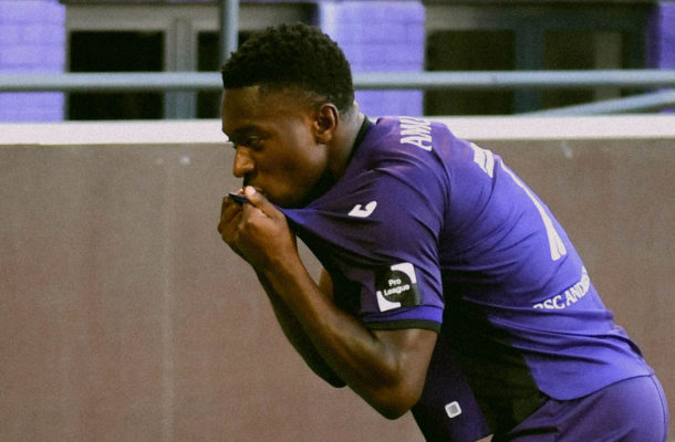 VIDEO: Francis Amuzu scores brace for Anderlecht in win over RFC Seraing