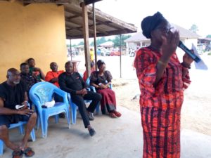 Abuakwa North MP Gifty Twum-Ampofo engages her constituents on government projects