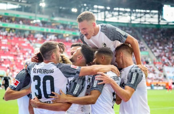 Daniel Kofi Kyereh makes Bundesliga debut for Freiburg in win over Augsburg