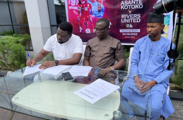 Kotoko finalize pre-season friendly with Nigerian side Rivers United