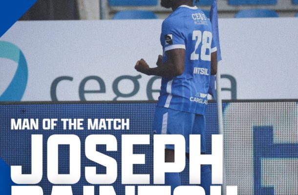 Joseph Paintsil named man of the match in Genk's win over Eupen