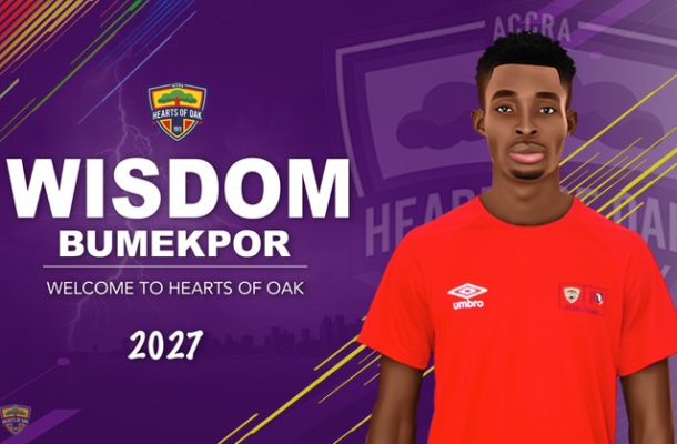 Wisdom Bumekpor joins Accra Hearts of Oak