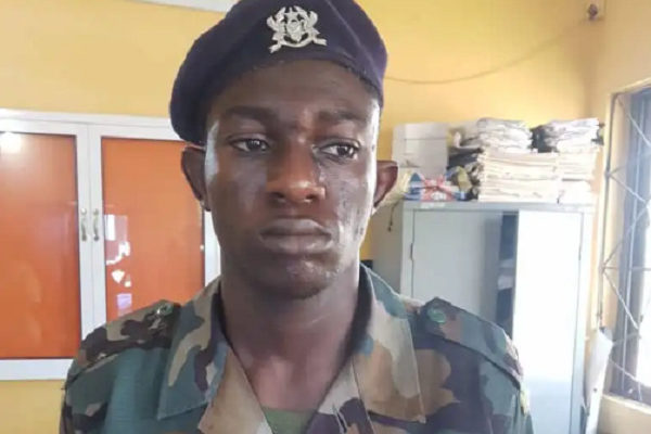 Soldier nabbed for snatching GH¢23,000 from a civilian