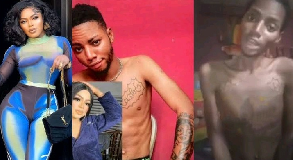 Man who tattooed Bobrisky’s face on arm suffers severe infection