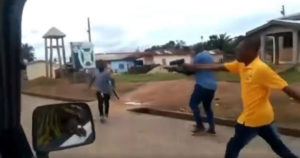 A Plus shares horrifying video of indiscriminate shooting in Kyebi Apapam