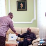 Alan consoles Hackman Owusu Agyemang [Photos]