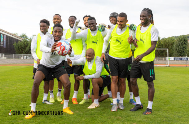 PHOTOS: Afena-Gyan, Richard Ofori train with teammates on Tuesday