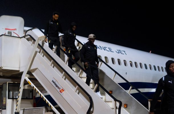 PHOTOS: Black Stars arrive in Lorca - Spain for Nicaragua friendly match