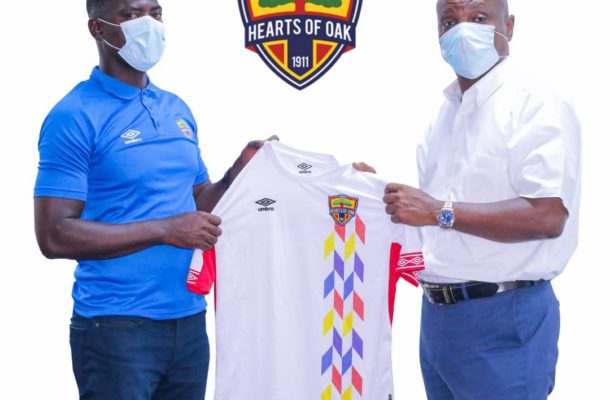 OFFICIAL: Hearts of Oak part ways with coach Samuel Boadu