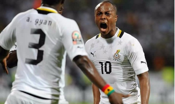 Andrew Ayew joins Asamoah Gyan as Ghana's most capped player