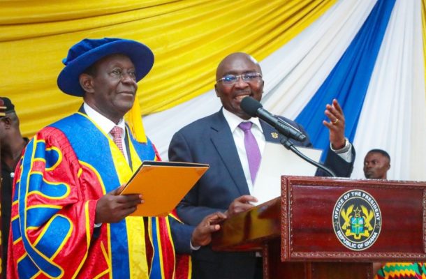 “Dr Kwame Addo Kufuor, First Chancellor of Kumasi Technical University, is a man of integrity” - Dr. Bawumia