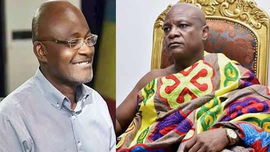 Togbe Afede rejects Kennedy Agyapong's 'Yam Festival' gifts