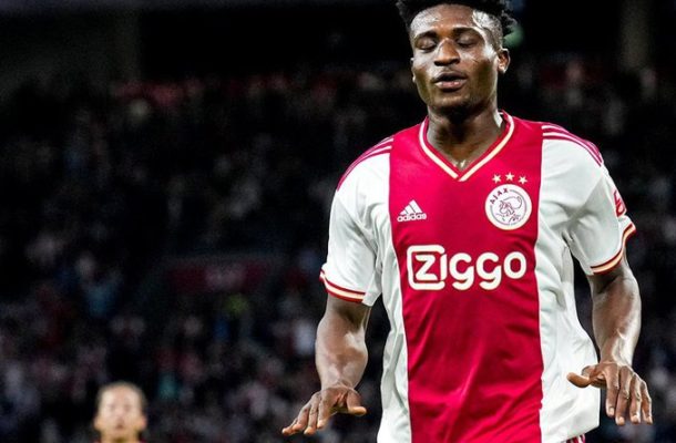 VIDEO: Kudus Mohammed scores first goal of the season for Ajax in Cambuur win
