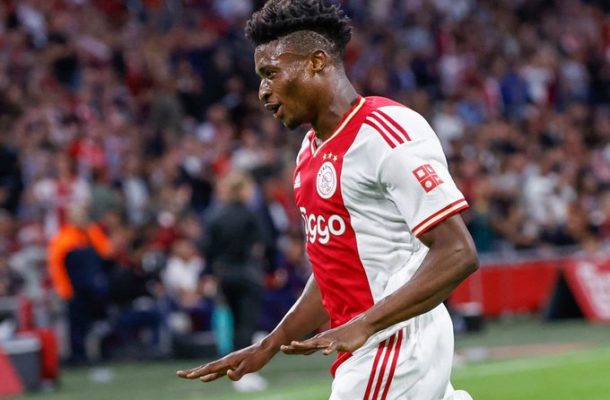 Kudus Mohammed scores winner for Ajax in win over NEC