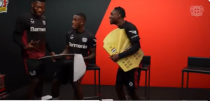VIDEO: Three Ghanaian players at Bayer Leverkusen complain about their FIFA 23 ratings
