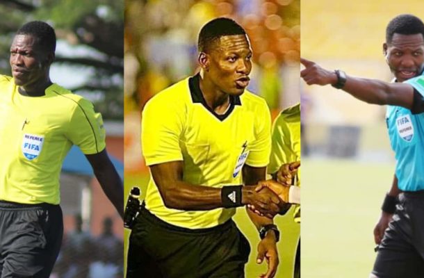 Four Ghana referees to handle CAF Champions league match between Plateau United vs ES Tunis