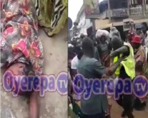 VIDEO: KMA city guard brutally assaults woman at Kejetia
