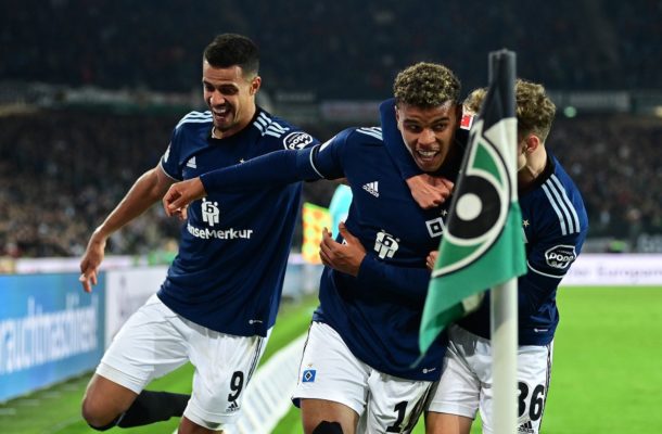 Ransford-Yeboah Königsdörffer scores winner for Hamburg in Hannover match