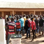 NDC delegates sack former MP from a voting center at Walewale