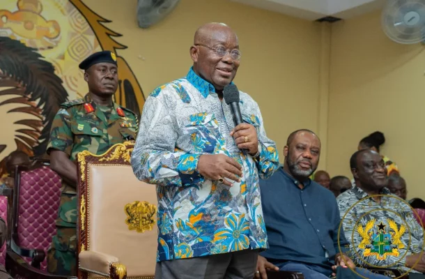 Nobody has fought 'galamsey' better than I have - Akufo-Addo to Otumfuo