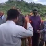 Galamsey fight: Clergymen visit galamsey site to pray, sing patriotic songs (Video)