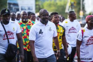 PHOTOS: GFA, other stars walk for Black Stars ahead of World Cup