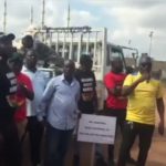 NDC’s Chief Biney leads Ghanaians to picket Bawumia’s office